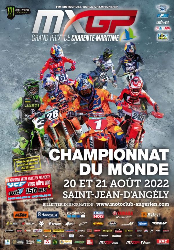 Mxgp Grand Prix De Charente Maritime Moto Club Ang Rien Saint